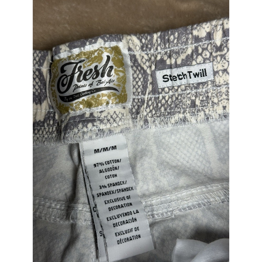 Vintage Fresh Prints Of Bel-Air Snakeskin Shorts M Retro Y2K Streetwear - Picture 4 of 16